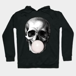 skull head on gummy balloon Hoodie